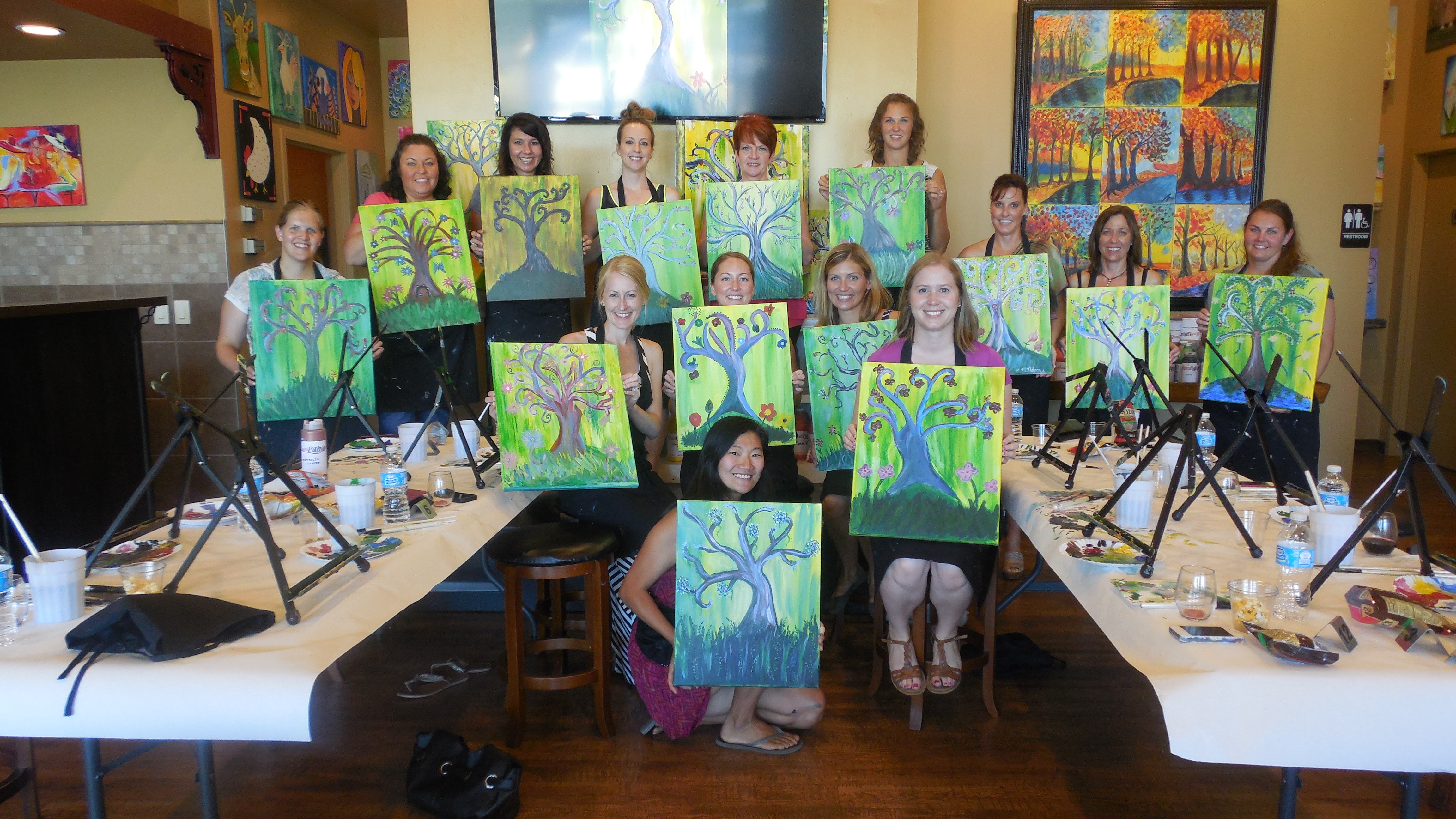 Painting Classes, Paint And Sip Parties