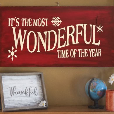 Its the Most Wonderful Time of the Year 12x24